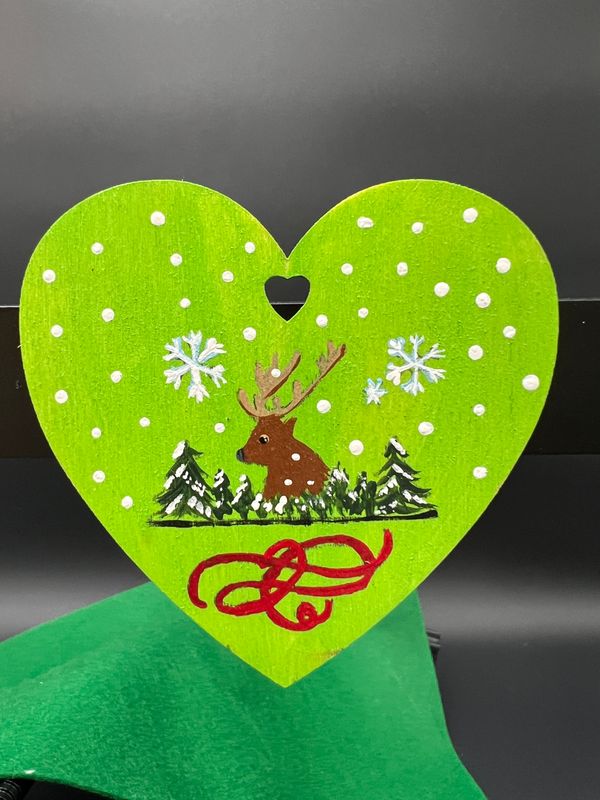 Deer Heart Magnet/ Ornament