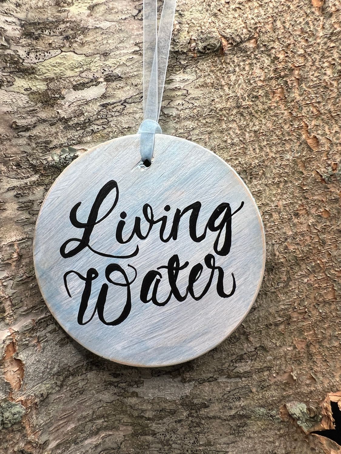 Hand Painted Wooden Ornament