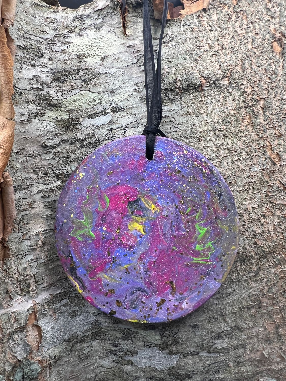 Hand Painted Wooden Ornament