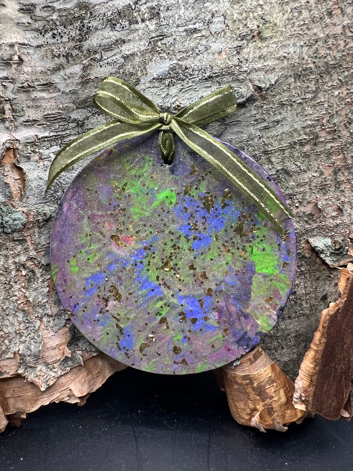 Hand Painted Wooden Ornament