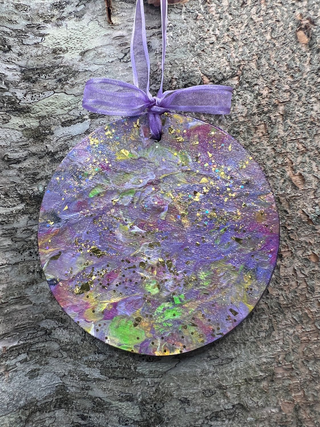 Hand Painted Wooden Ornament