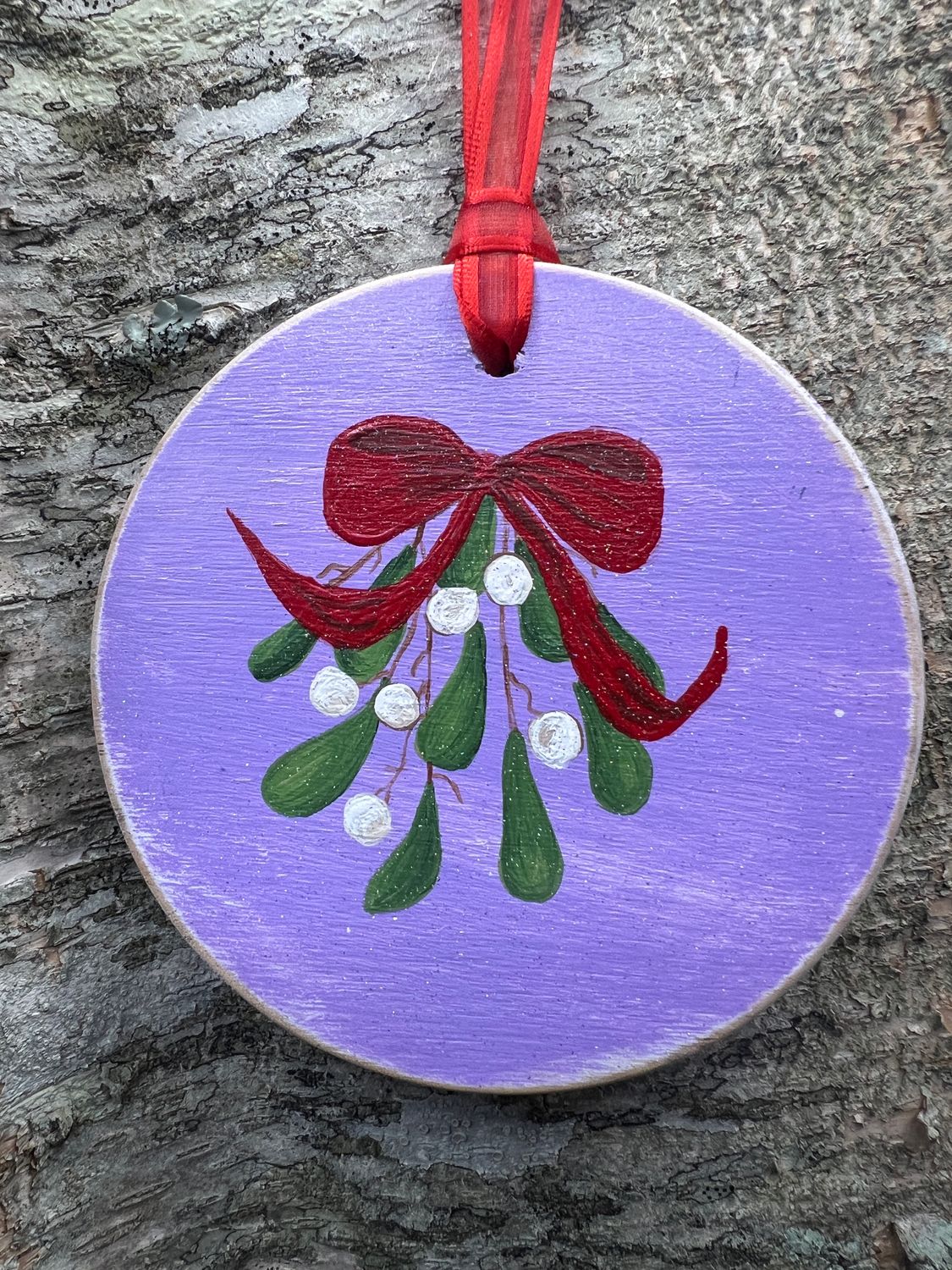 Hand Painted Wooden Ornament