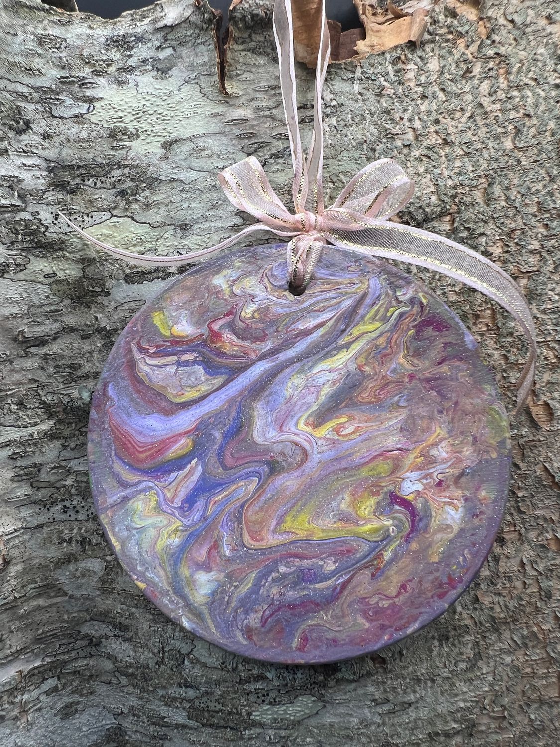 Hand Painted Wooden Ornament