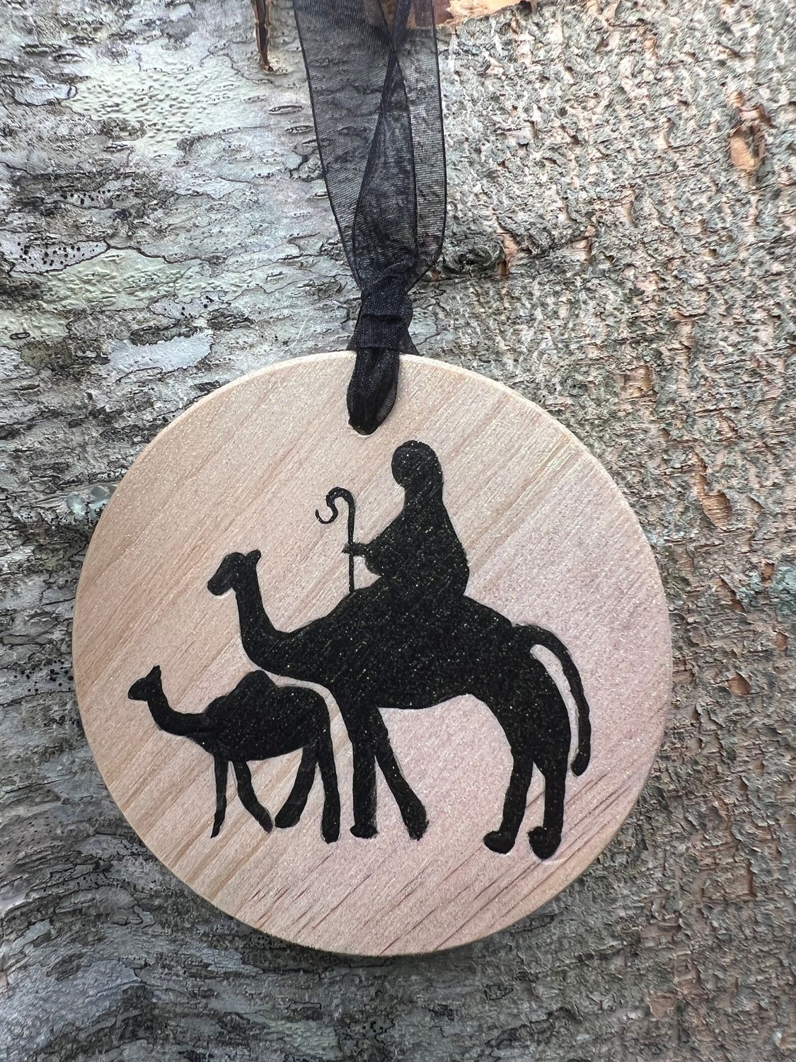 Hand Painted Wooden Ornament