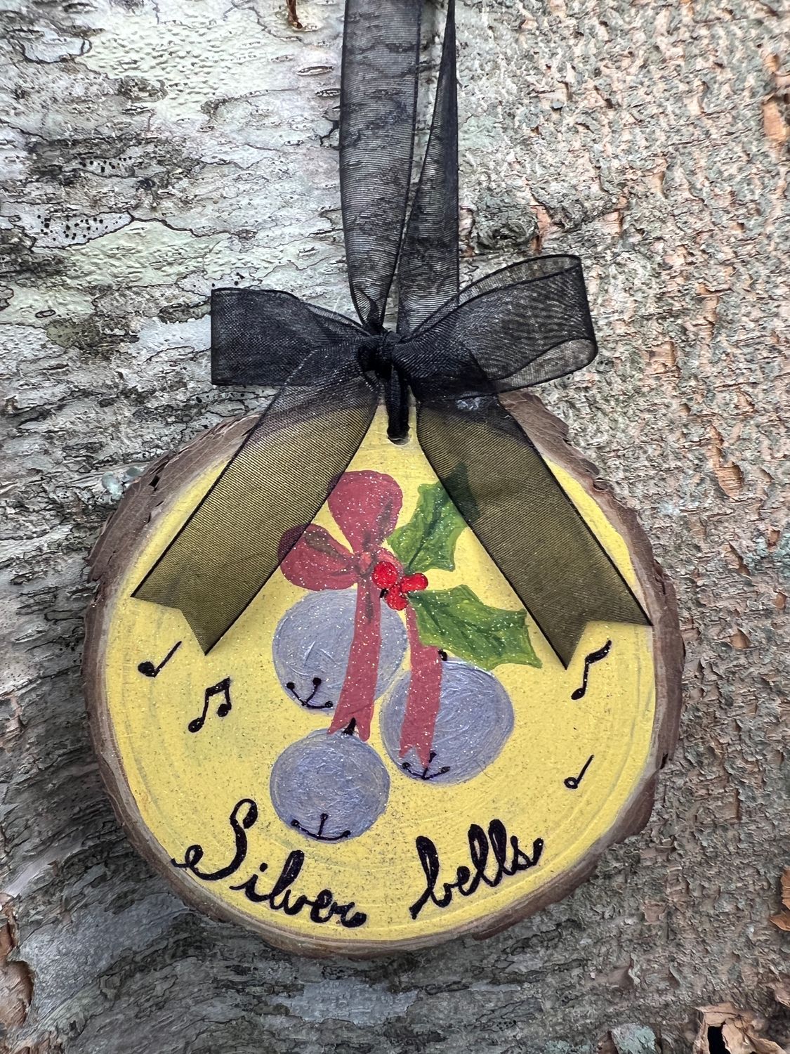 Hand painted wooden Ornament