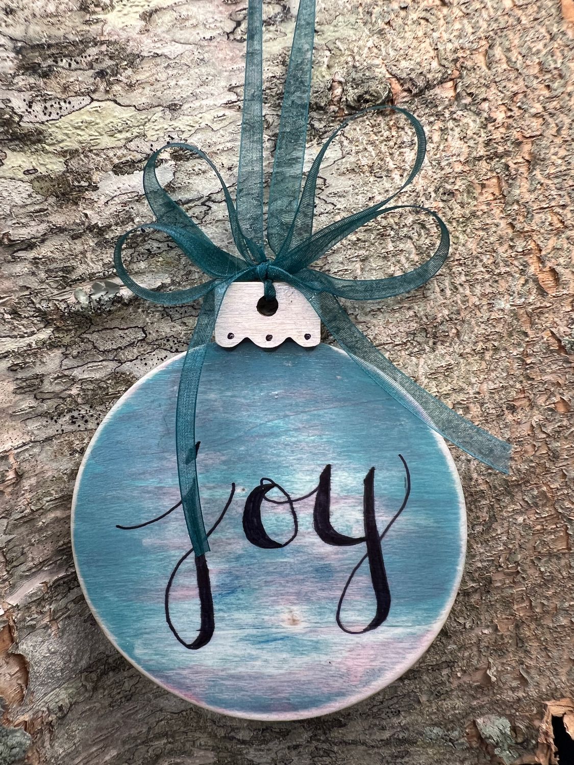 Hand painted wooden Ornament