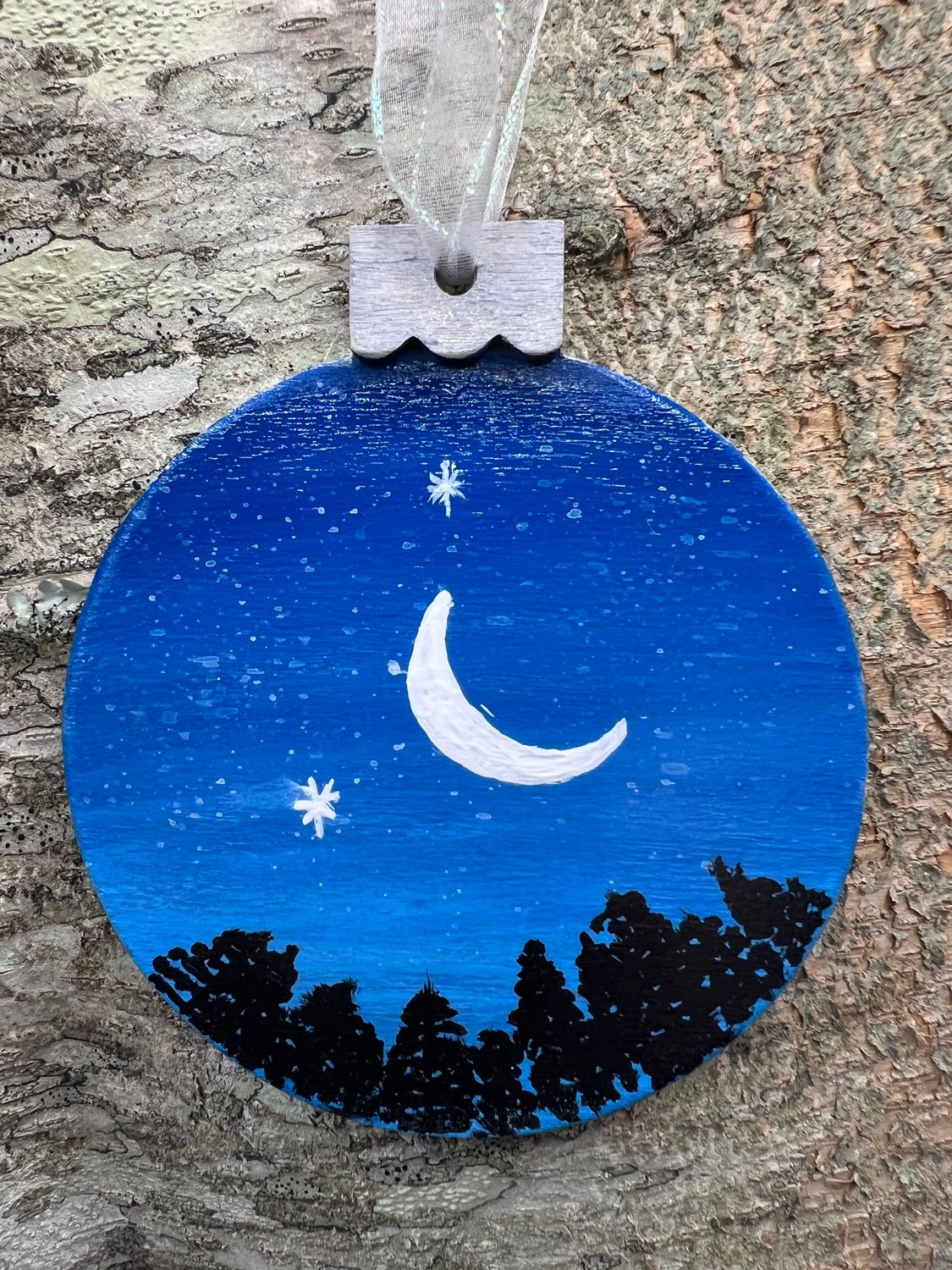 Hand painted wooden Ornament