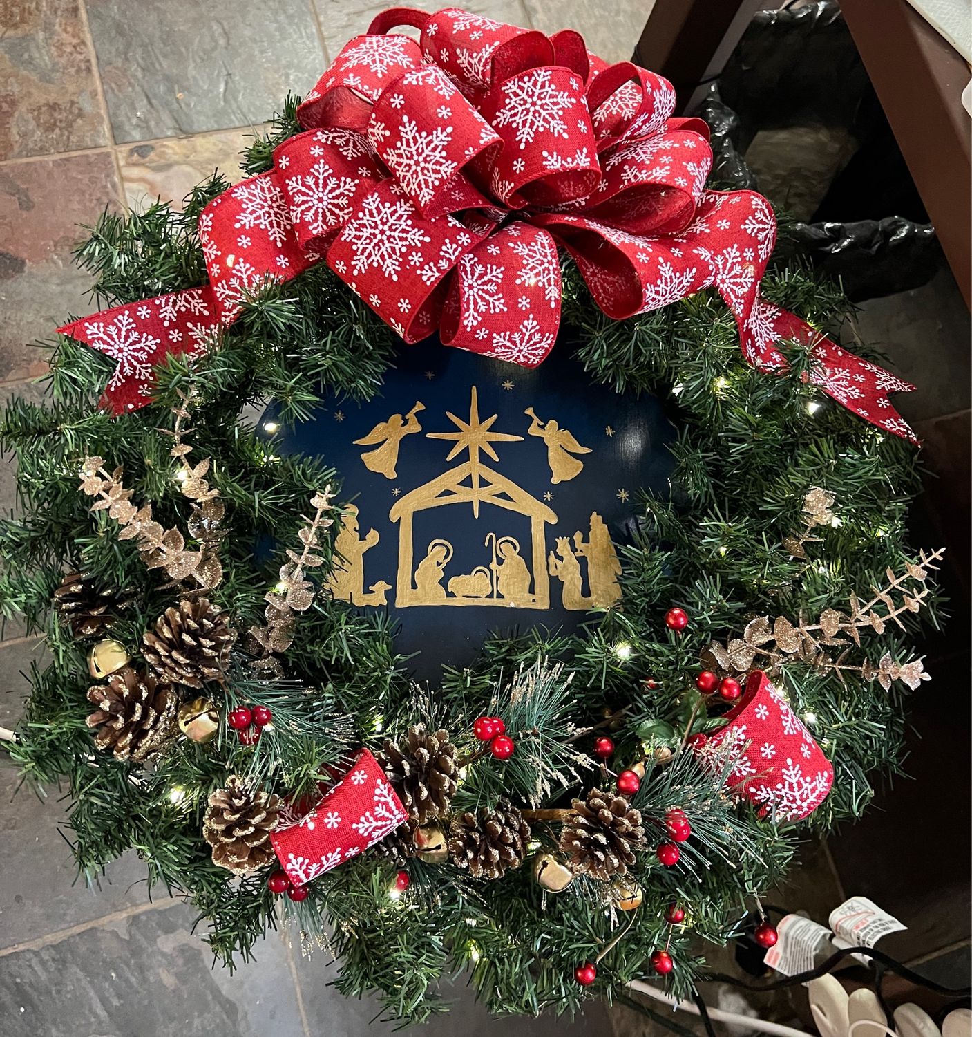 Nativity Wreath