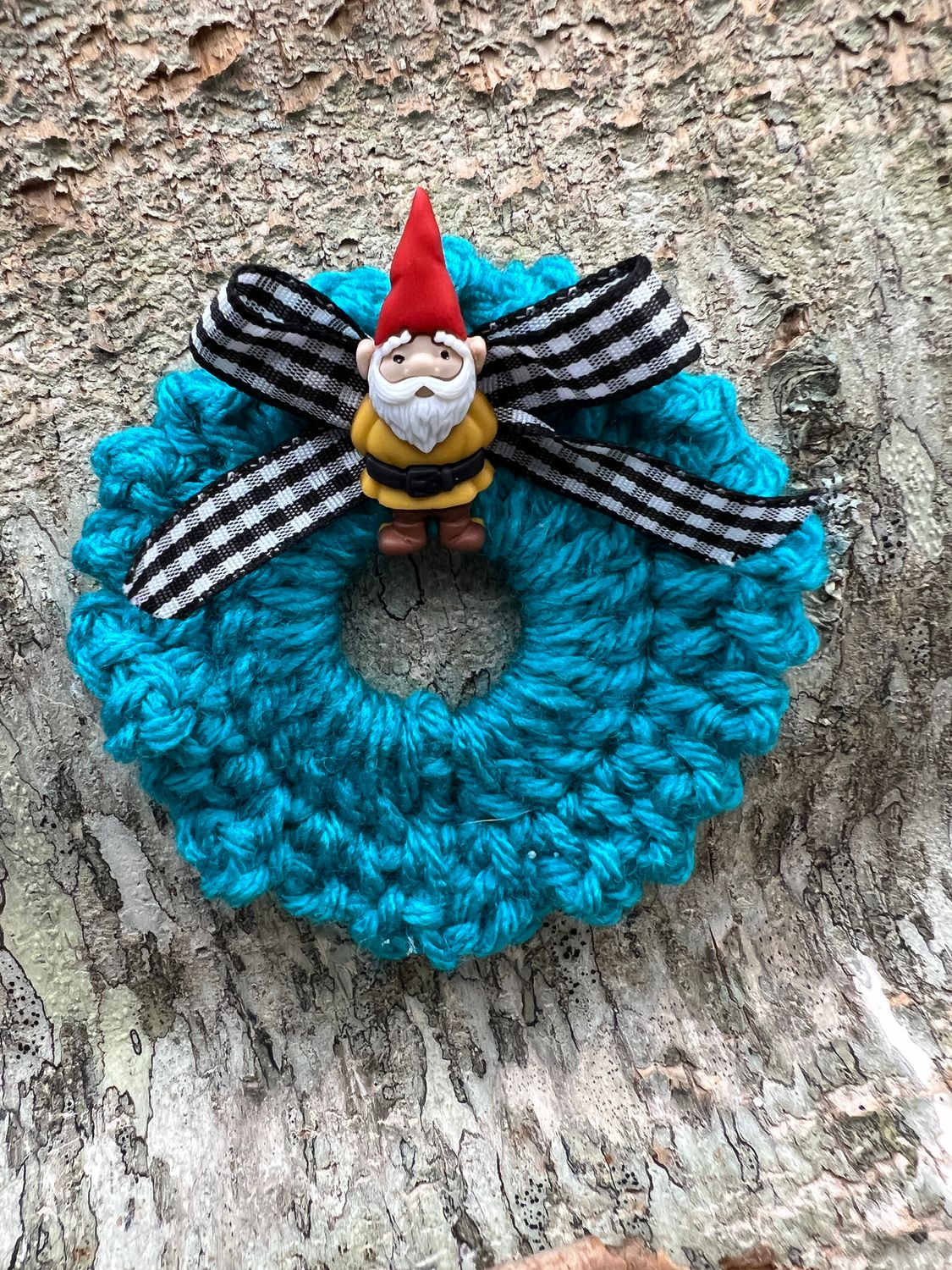 Crocheted Wreath Ornament