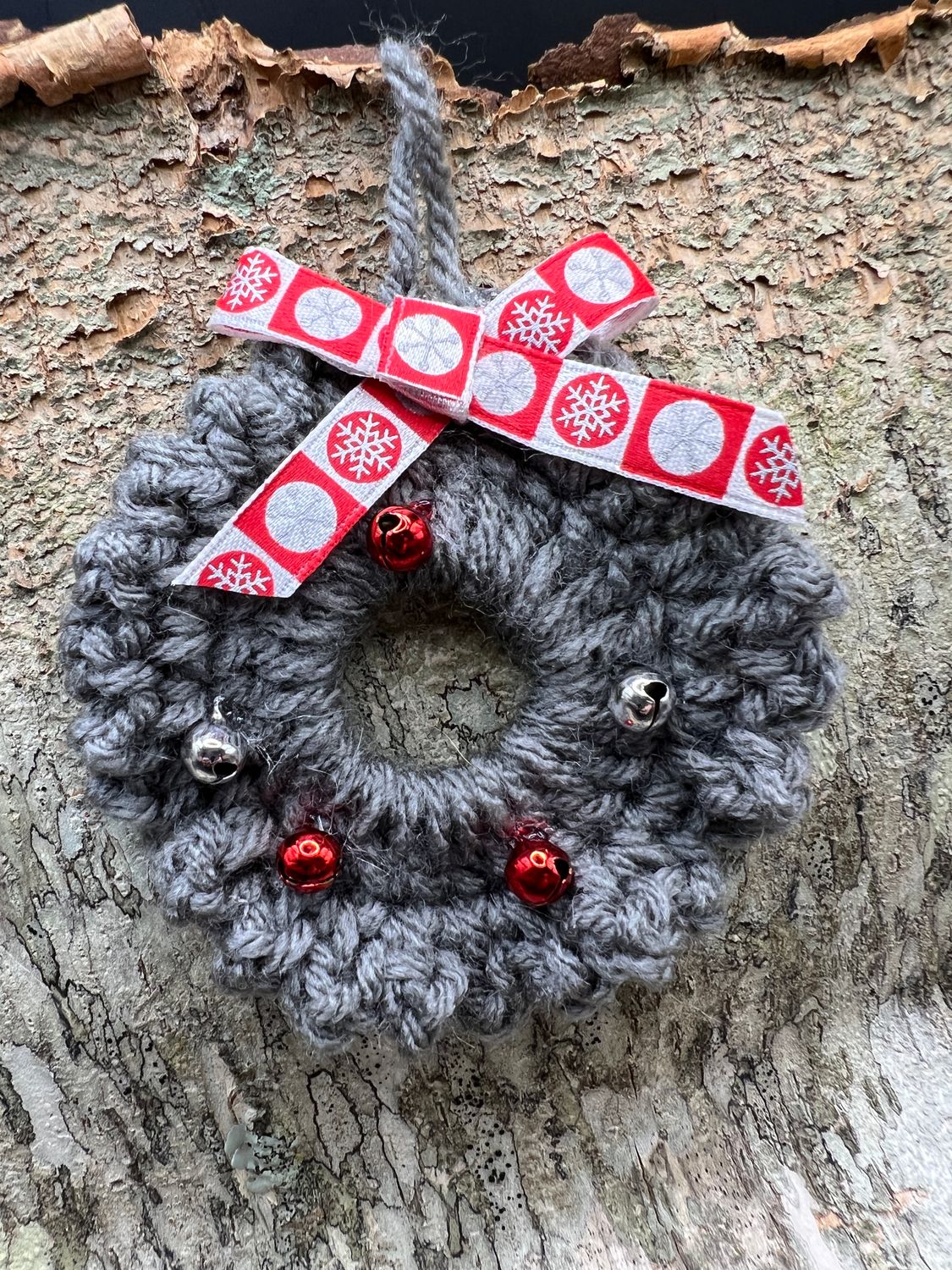 Crocheted Wreath Ornament