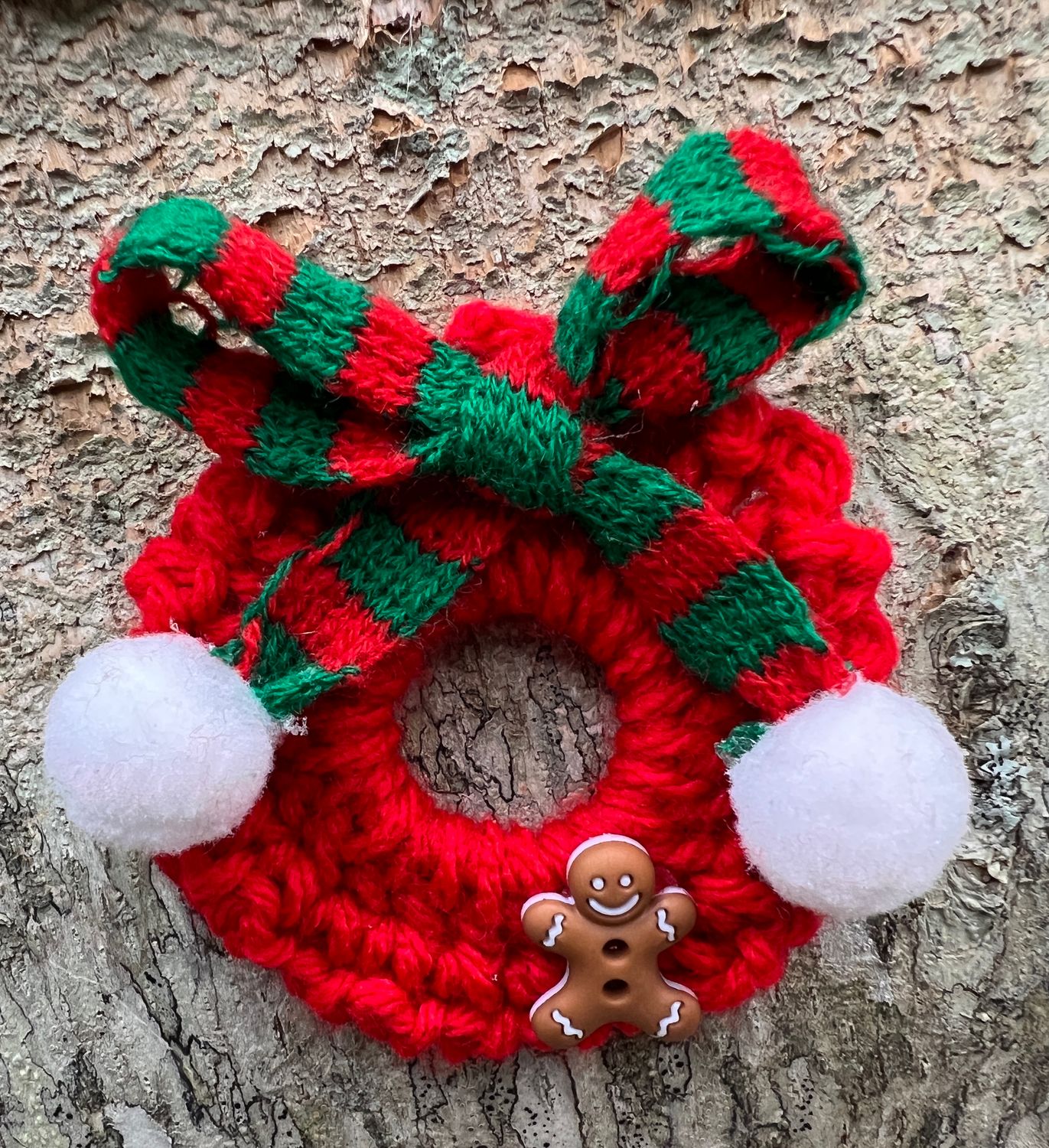 Crocheted Wreath Ornament
