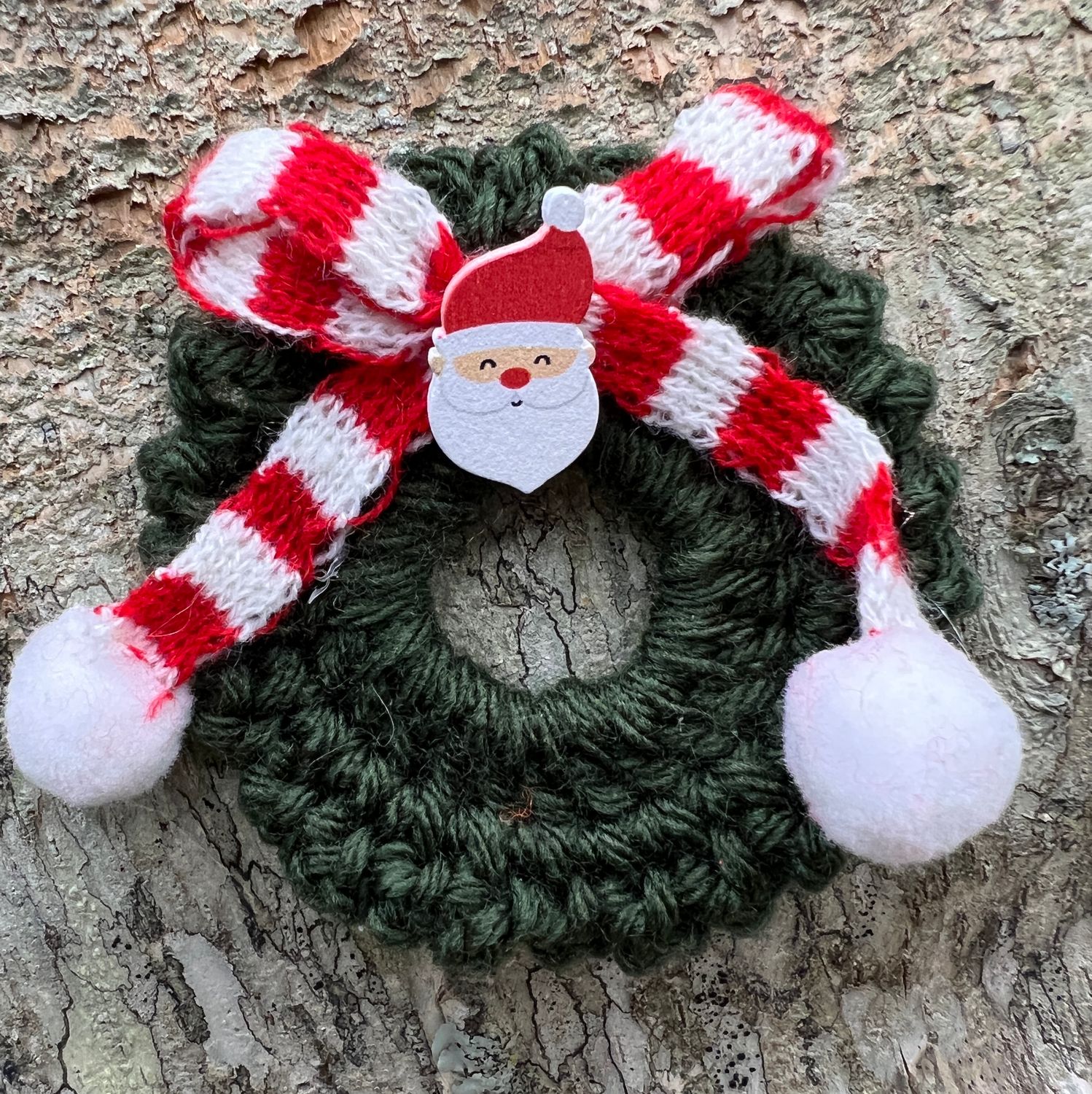 Crocheted Wreath Ornament