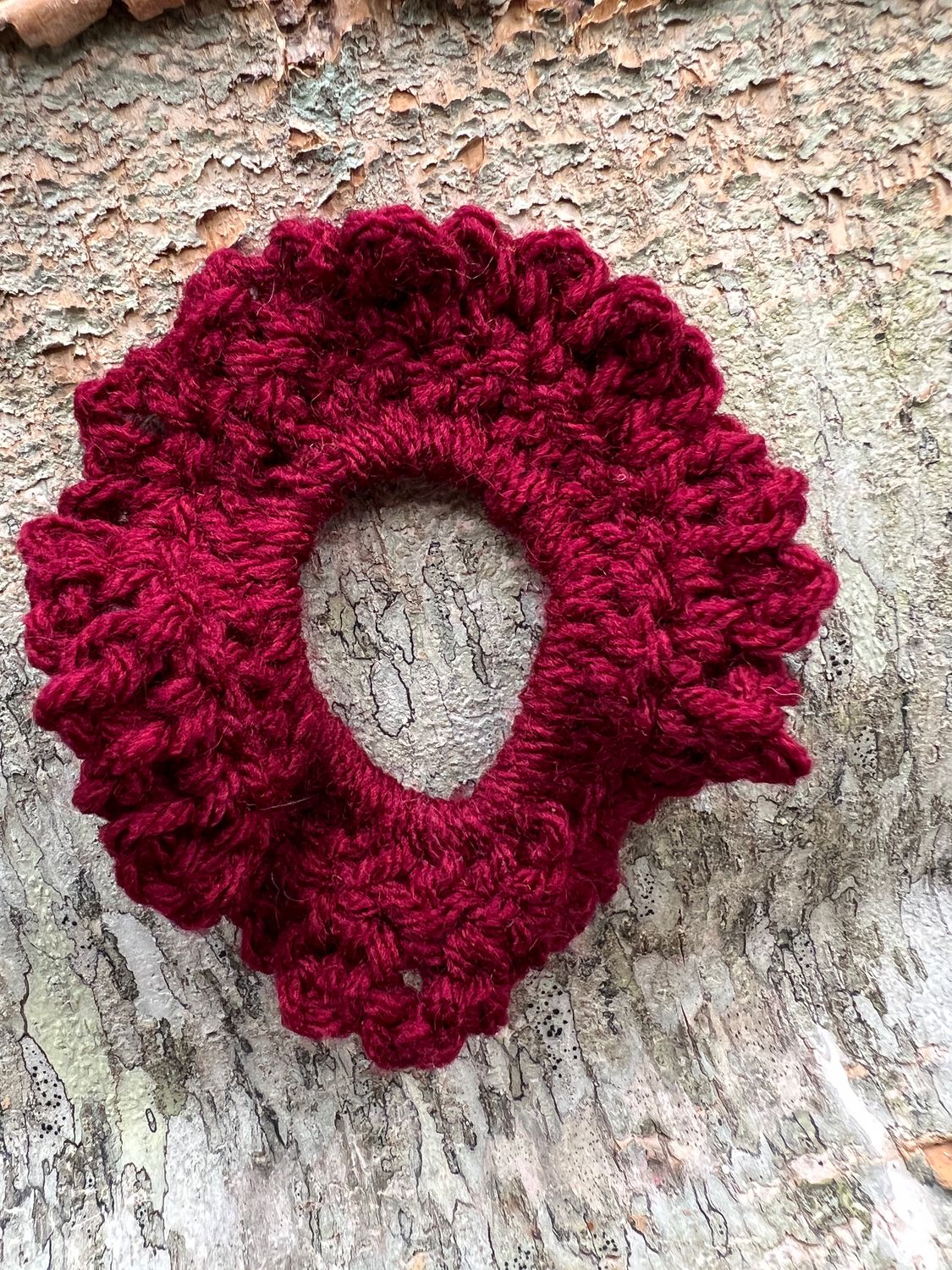 Crocheted Ponytail Holder