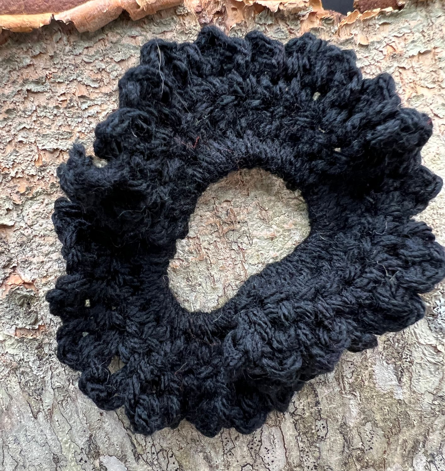 Crocheted Ponytail Holder