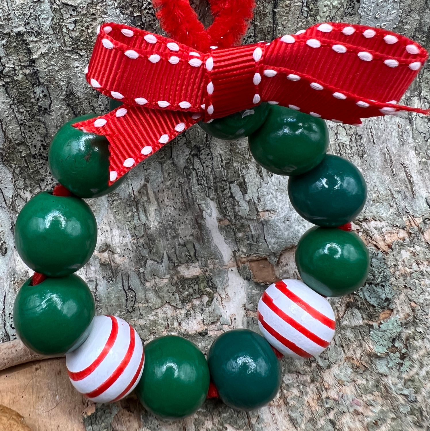 Beaded Wreath