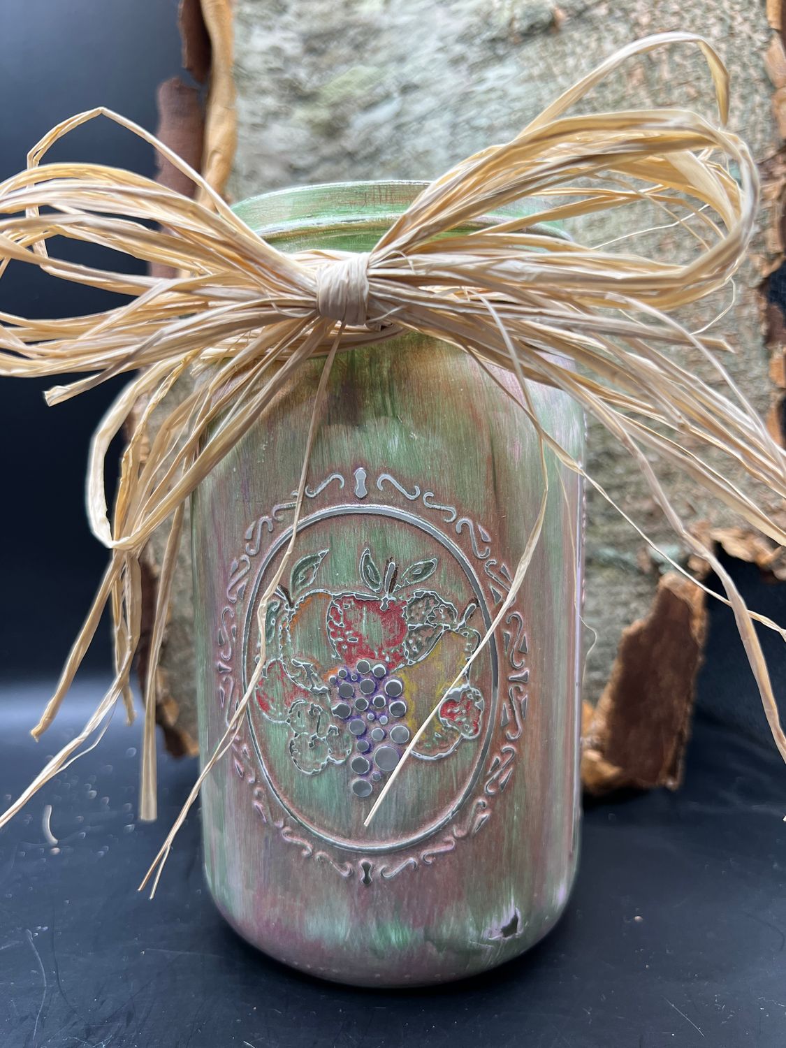 Hand Painted Flower Vase