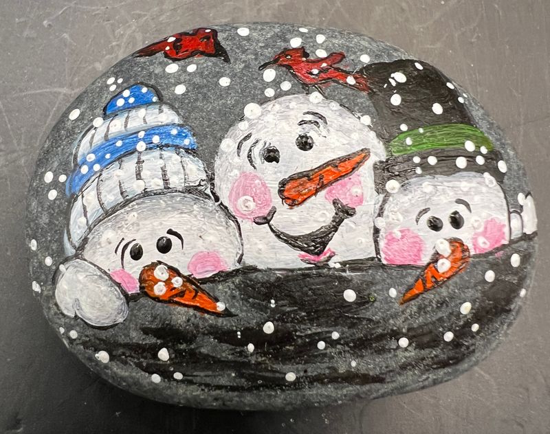Hand Painted Rock