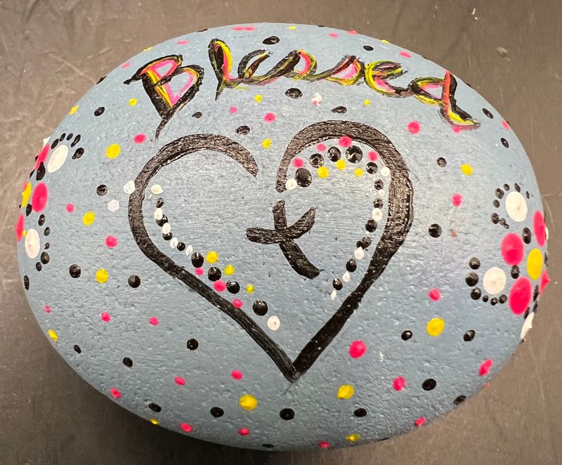 Hand Painted Rock
