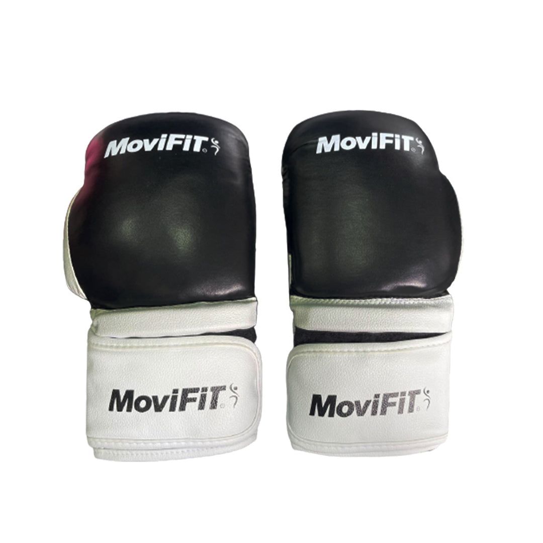 GUANTE BOXEO 10 OZ NEGRO BLANCO