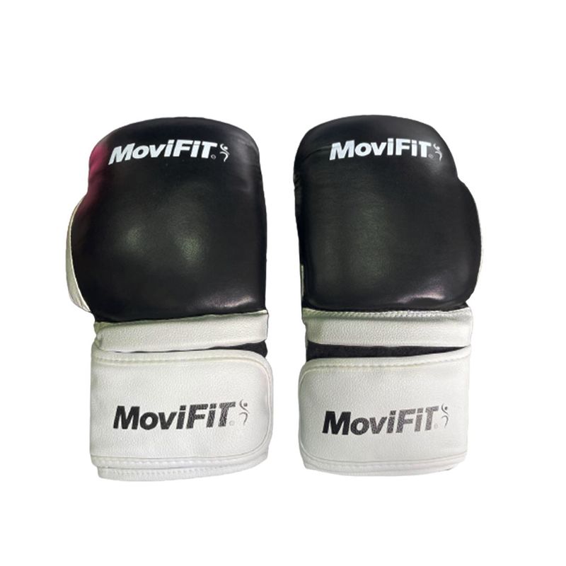 GUANTE BOXEO 10 OZ NEGRO BLANCO