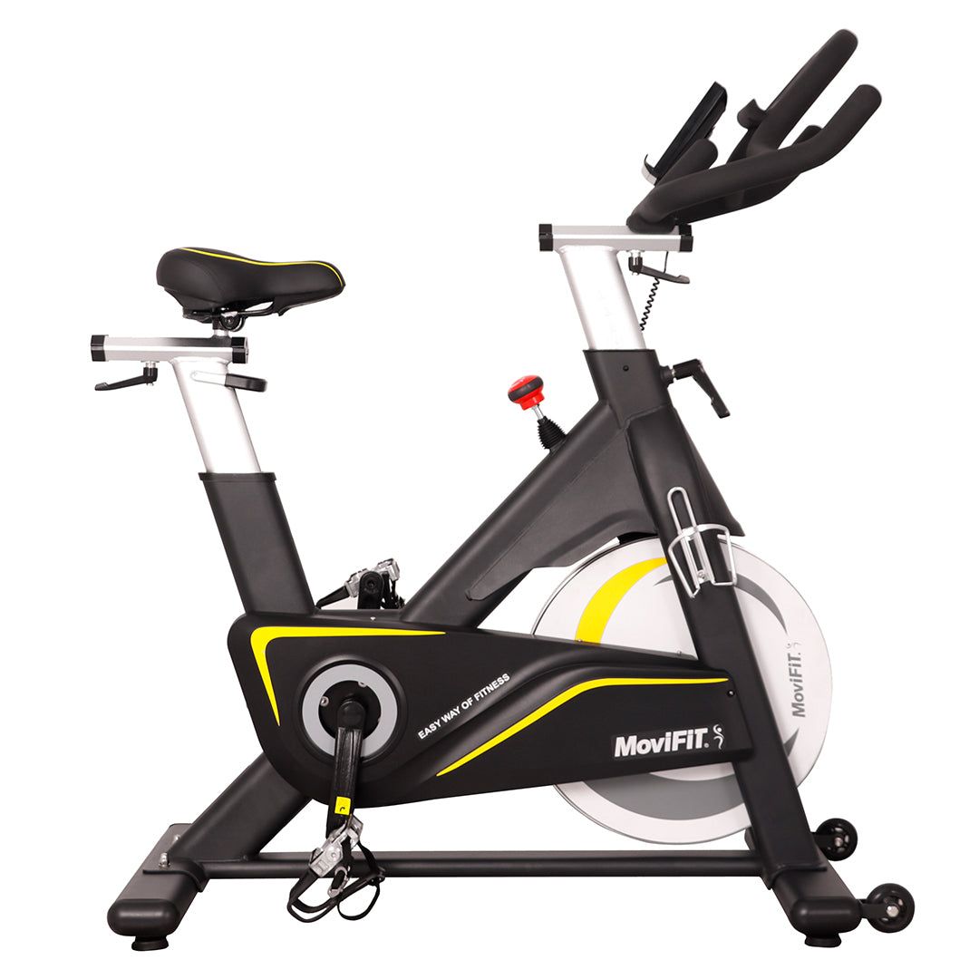 PRO100+ BICICLETA TIPO SPINNING MAGNÉTICA (BLUETOOTH/ZWIFT) MOVIFIT: