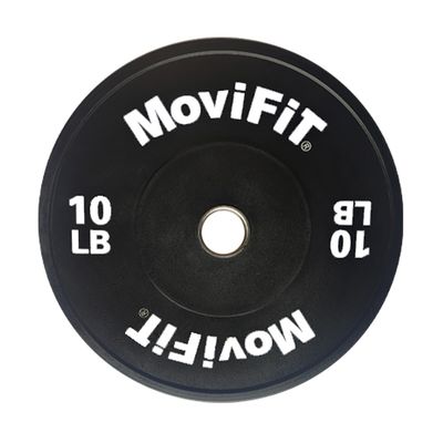 DISCO BUMPER OLIMPICO EN CAUCHO NEGRO EN LBS