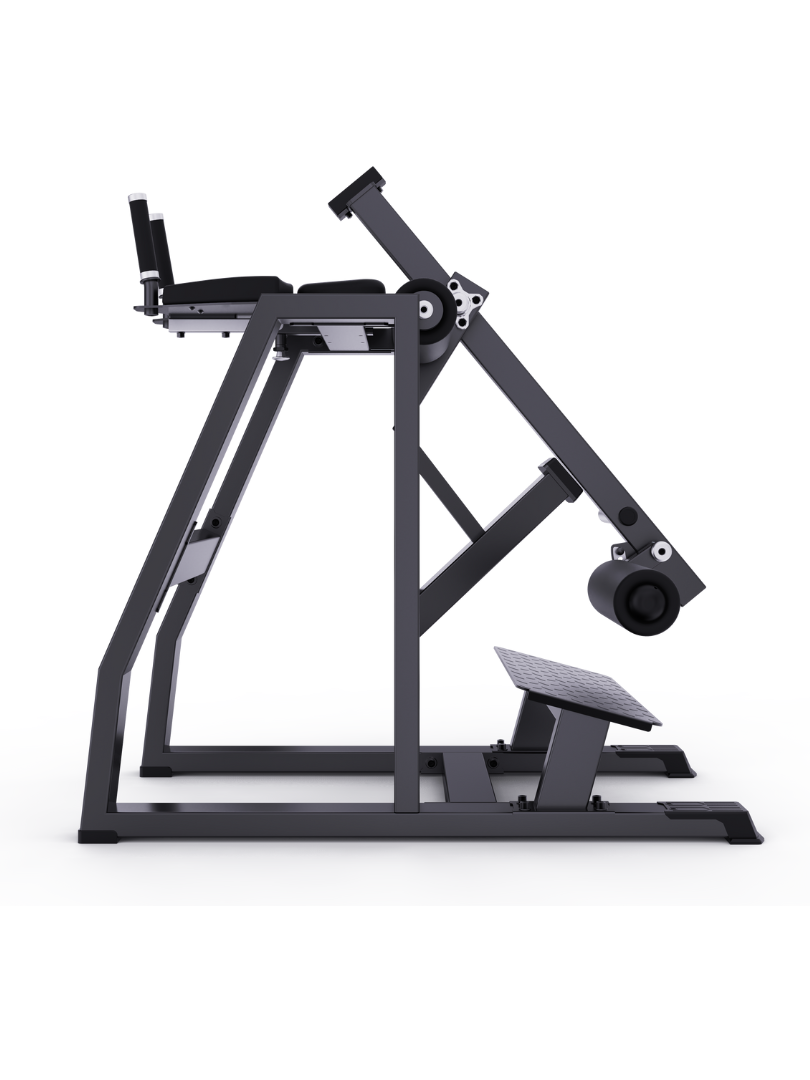 MOV-657US (U2057S) HACK SQUAT 45° CON RODAMIENTO LINEAL – MOVIFIT