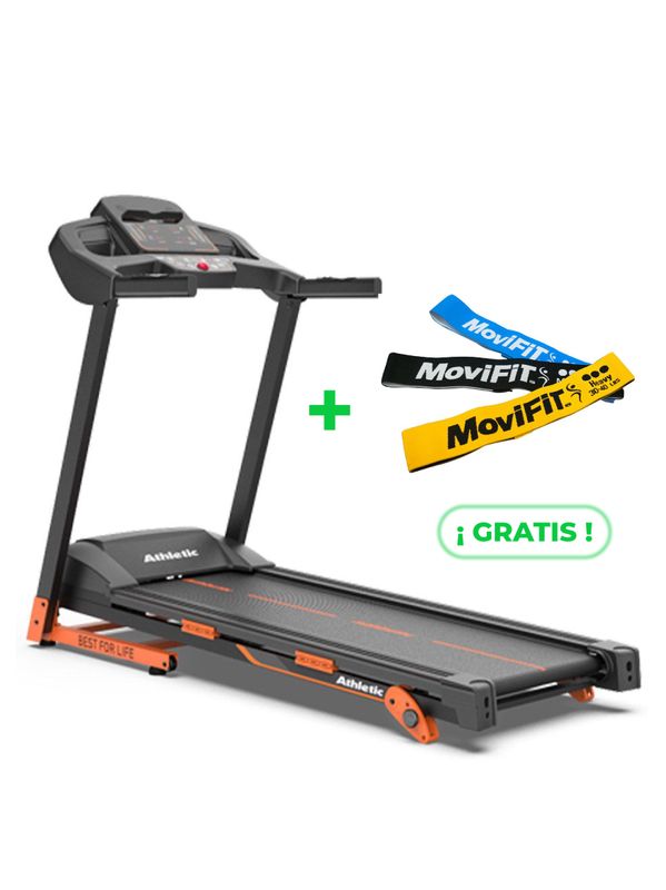 610T ADVANCED TROTADORA RESIDENCIAL ATHLETIC + KIT EN BANDAS DE TELA
