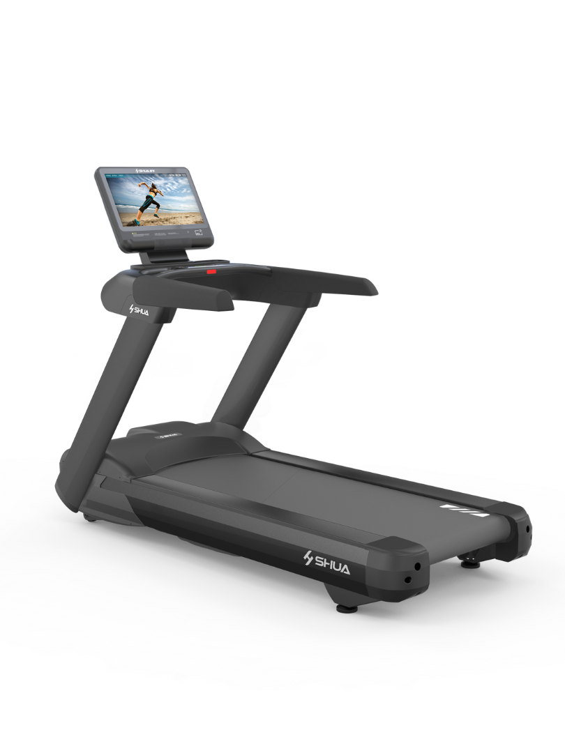 V9+ (SH-T8919TP) TROTADORA PROFESIONAL SHUA FITNESS MOTOR AC 6.0 HP CONSOLA TOUCH SCREEN 15.6" (220V)