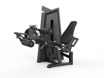 MOV-386 (JN3086) EXTENSIÓN Y FLEXIÓN DE PIERNA SENTADO DOBLE FUNCIÓN (LEG EXTENSION / LEG CURL) SERIE CROSS X MOVIFIT (TORRE DE PESAS 80 KG)