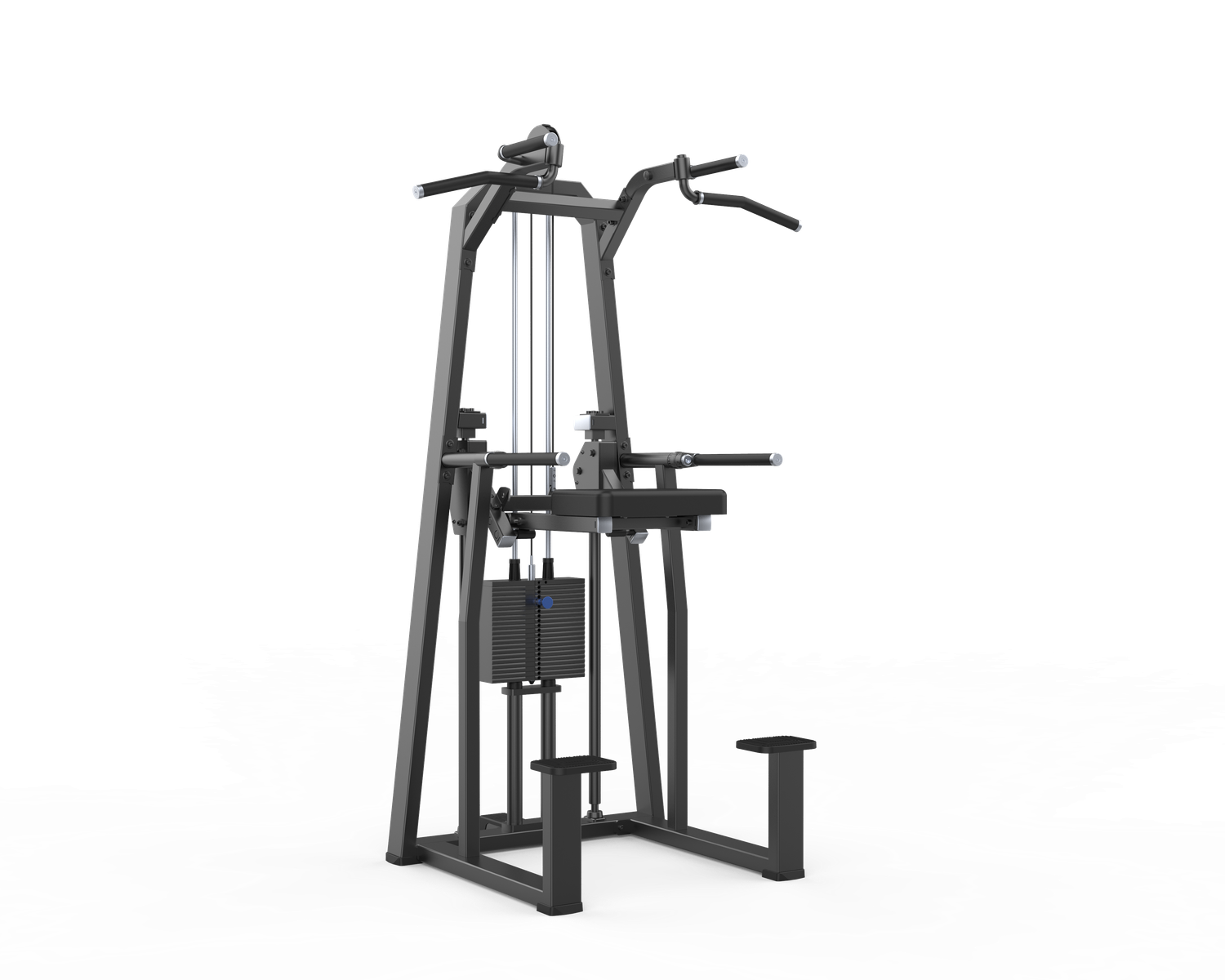 MOV-309T (JN3009T) DOMINADAS Y FONDOS ASISTIDOS DOBLE FUNCIÓN (DIP / CHIN ASSIST) SERIE CROSS X MOVIFIT (TORRE DE PESAS 88 KG)