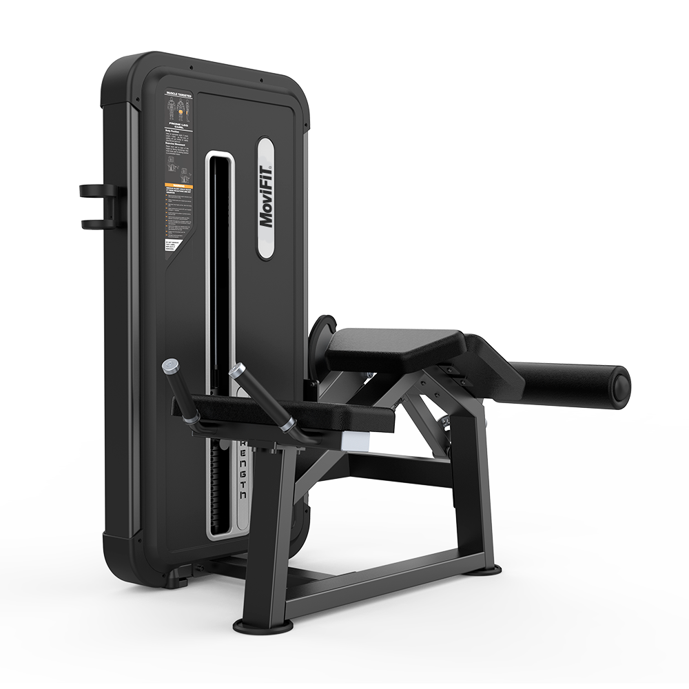 MOV-601A (U3001A) FLEXIÓN DE PIERNAS ACOSTADO (PRONE LEG CURL) APPLE MOVIFIT (TORRE DE PESAS 95 KG COLOR NEGRO)
