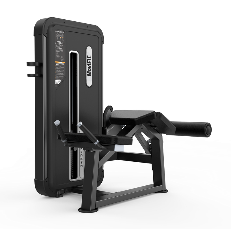 MOV-601A (U3001A) FLEXIÓN DE PIERNAS ACOSTADO (PRONE LEG CURL) APPLE MOVIFIT (TORRE DE PESAS 95 KG COLOR NEGRO)