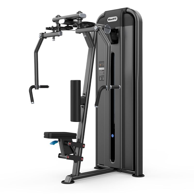 MOV-607D (U2007D) PECTORAL Y DELTOIDES DOBLE FUNCIÓN (PEC FLY / REAR DELT) PREDATOR MOVIFIT (TORRE DE PESAS 110 KG COLOR NEGRO)