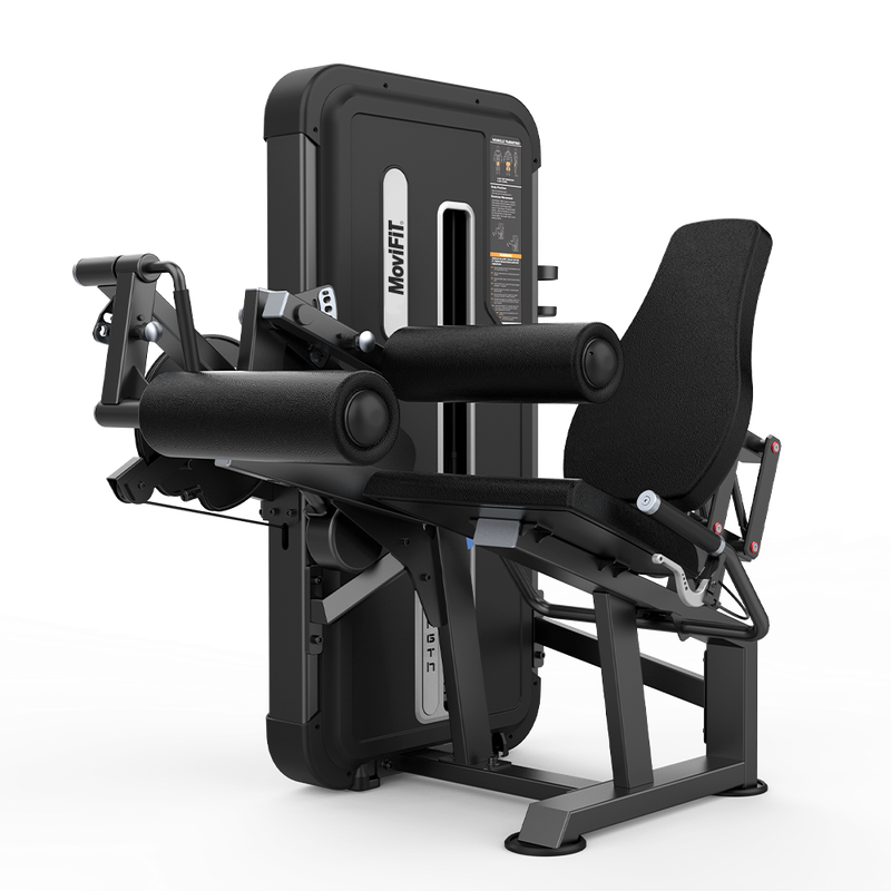 MOV-686A (U3086A) EXTENSIÓN Y FLEXIÓN DE PIERNA SENTADO DOBLE FUNCIÓN (LEG EXTENSION &amp; LEG CURL) APPLE MOVIFIT (TORRE DE PESAS 110 KG COLOR NEGRO)