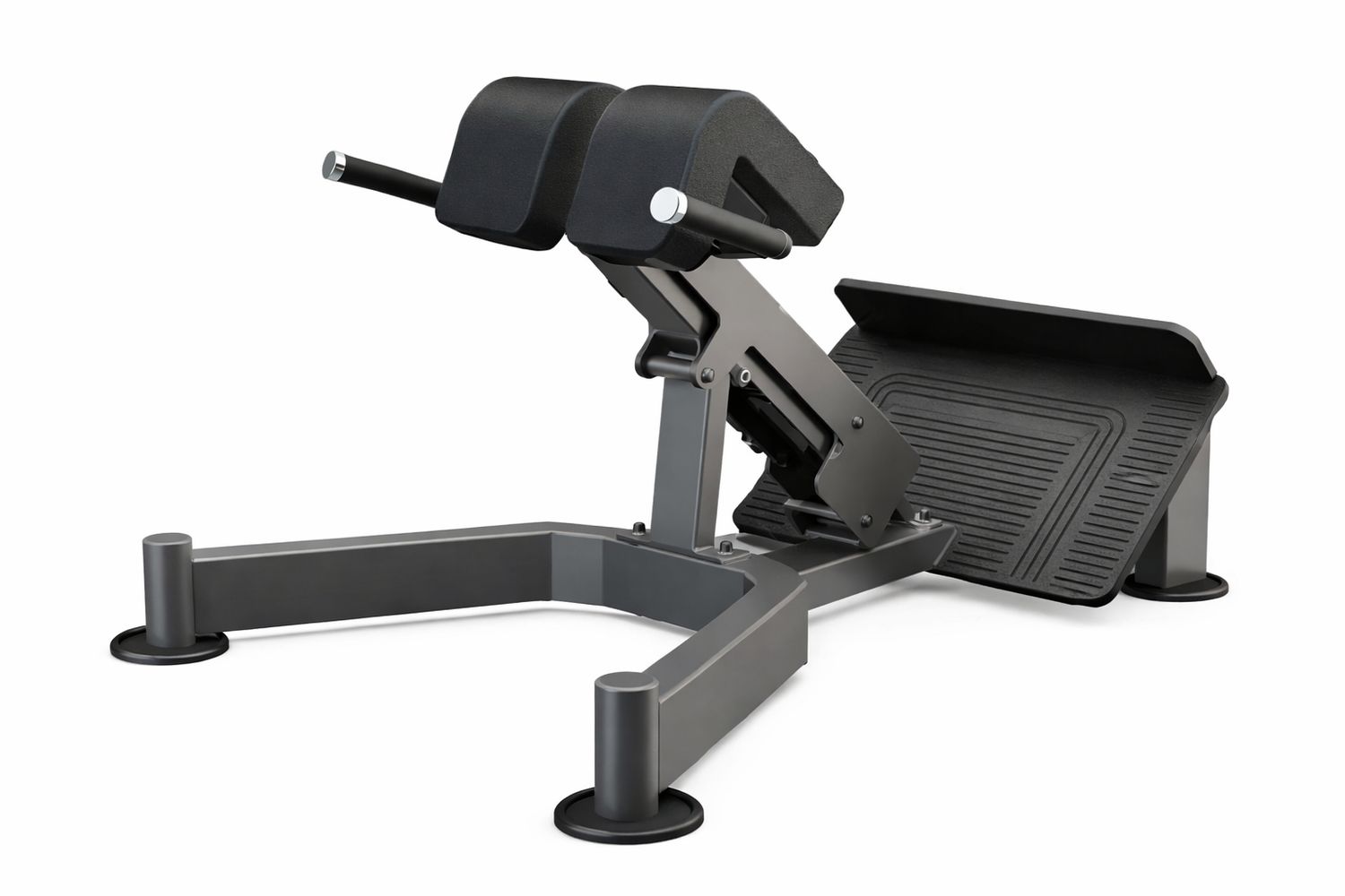 MOV-645 (U3045) BANCO HIPEREXTENSIÓN LUMBAR (BACK EXTENSION) MOVIFIT (COLOR NEGRO)