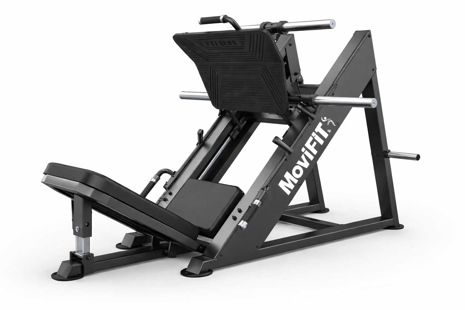 MOV-656S (U3056S) PRENSA PARA PIERNAS INCLINADA 45° RODAMIENTO LINEAL (ANGLED LEG PRESS LINEAR BEARING) CARGA CON DISCOS MOVIFIT