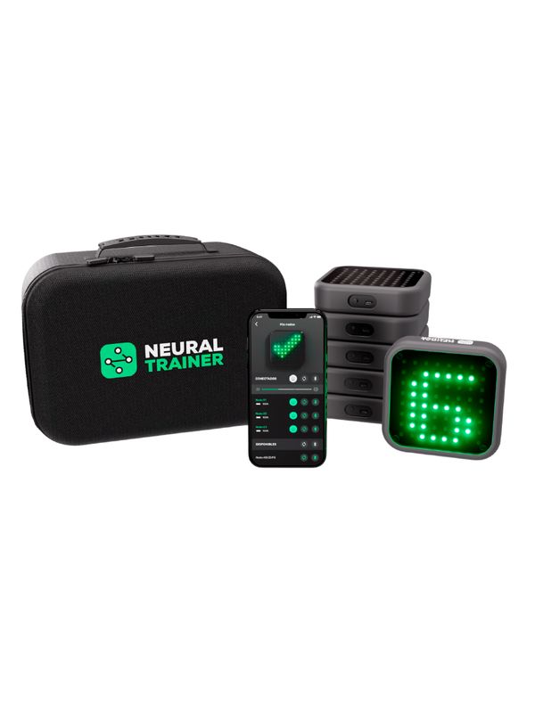 SISTEMA DE ENTRENAMIENTO COGNITIVO NEURAL TRAINER 6 NODOS + SET DE ACCESORIOS