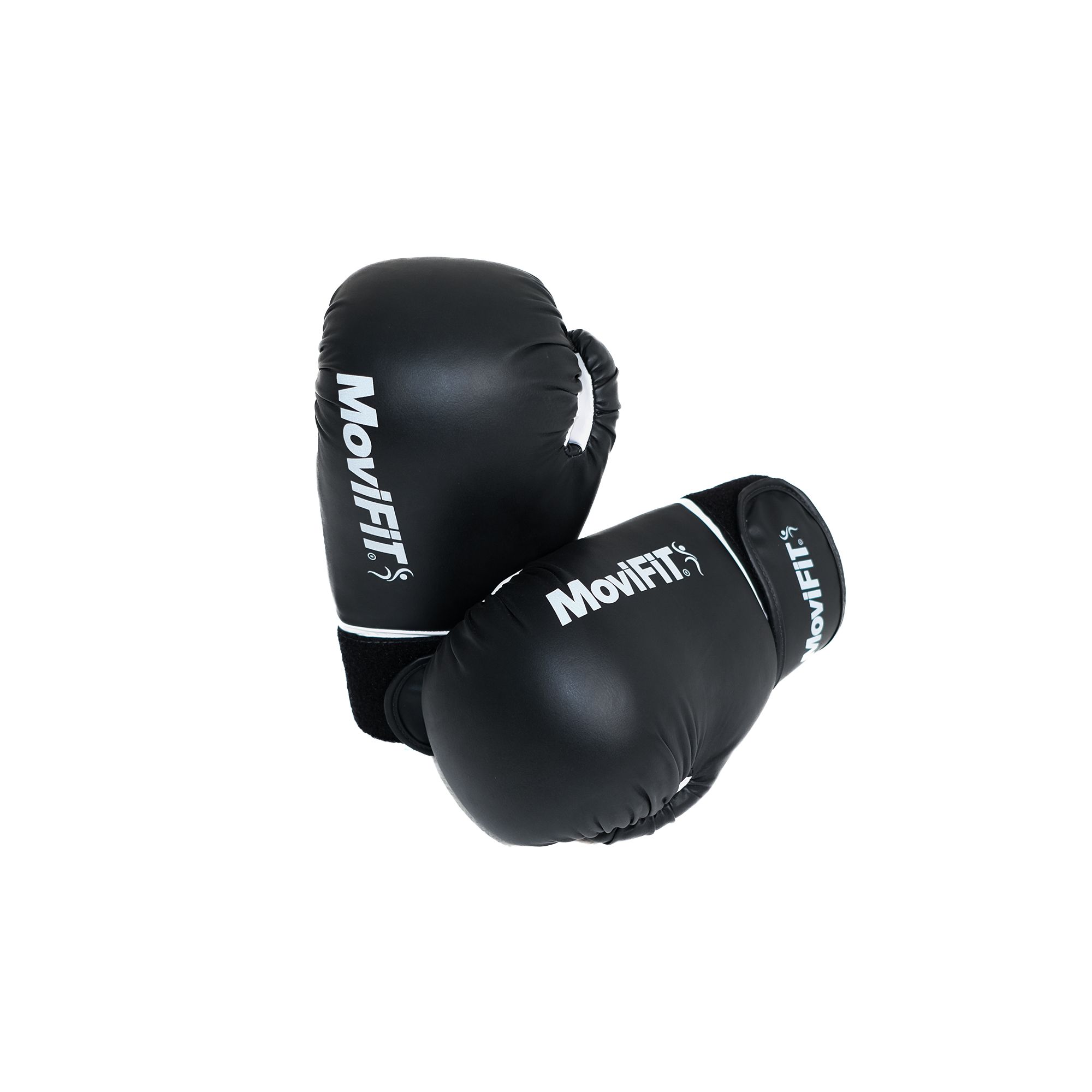 GUANTE DE BOXEO LIGA NEGRO-BLANCO
