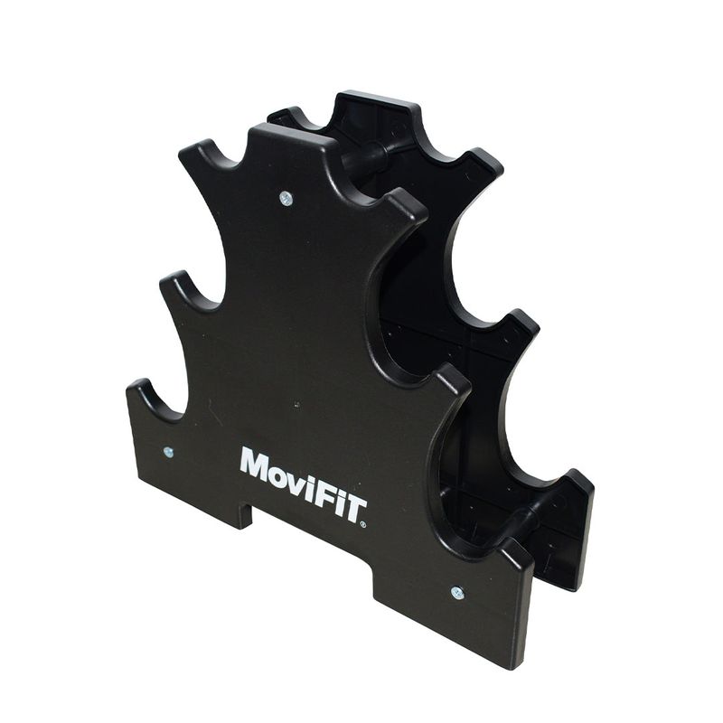 Soporte Plástico para 3 Pares de Mancuernas OK0005A-4