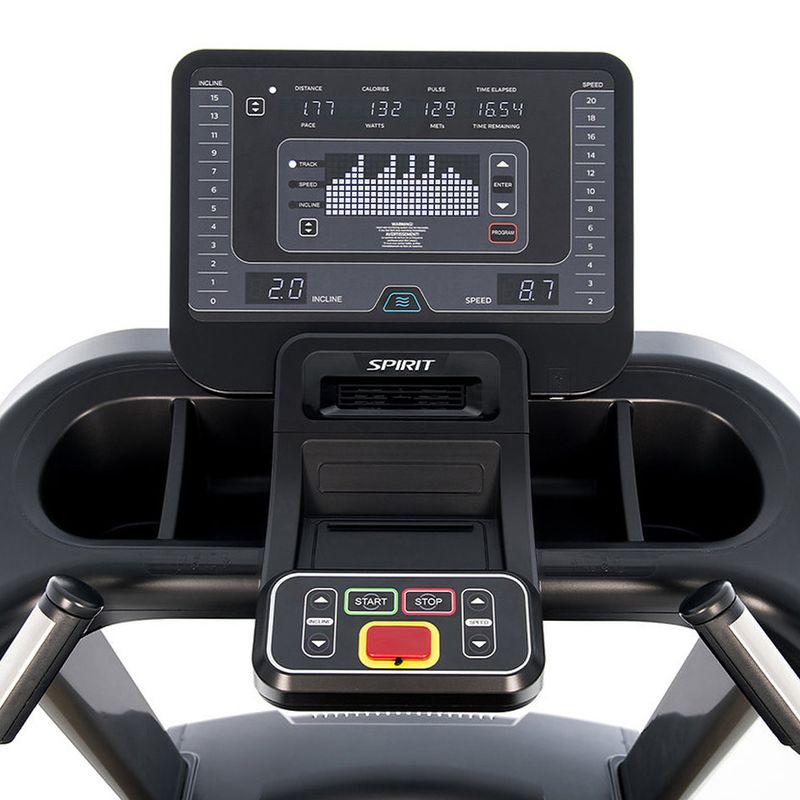 Trotadora Premium Profesional CT800+ 3.0HP AC 20Km/h METs Bluetooth Apps Cap. 205Kg (110V)