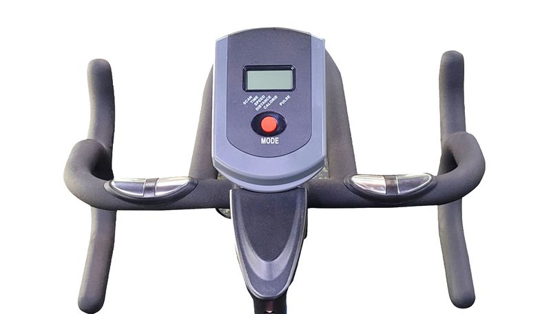 Bicicleta Spinning R-GO+ Volante 18 Kg, Tracción Banda, Resistencia Magnética Premium