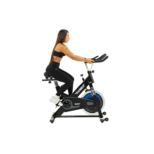 Bicicleta Semi-profesional N-MAN Tipo Spinning-  (Con Consola de Uso Institucional)