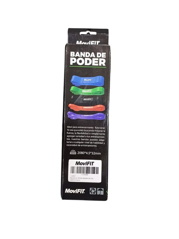 Banda de poder Rojo Resistencia  25-40 Lbs