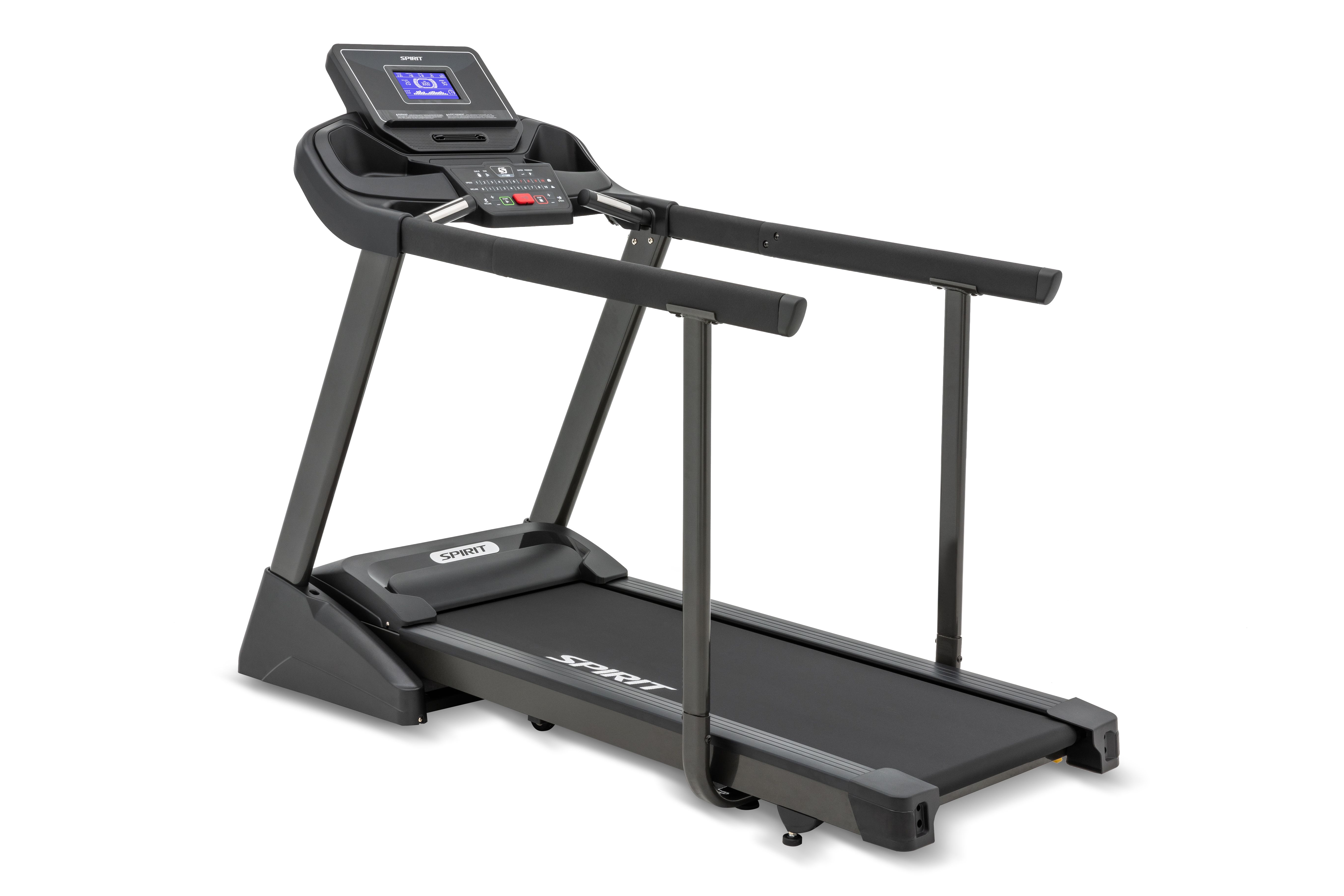 XT185 TROTADORA CON PASAMANOS DE APOYO SPIRIT FITNESS (MOTOR 3.0 HP)