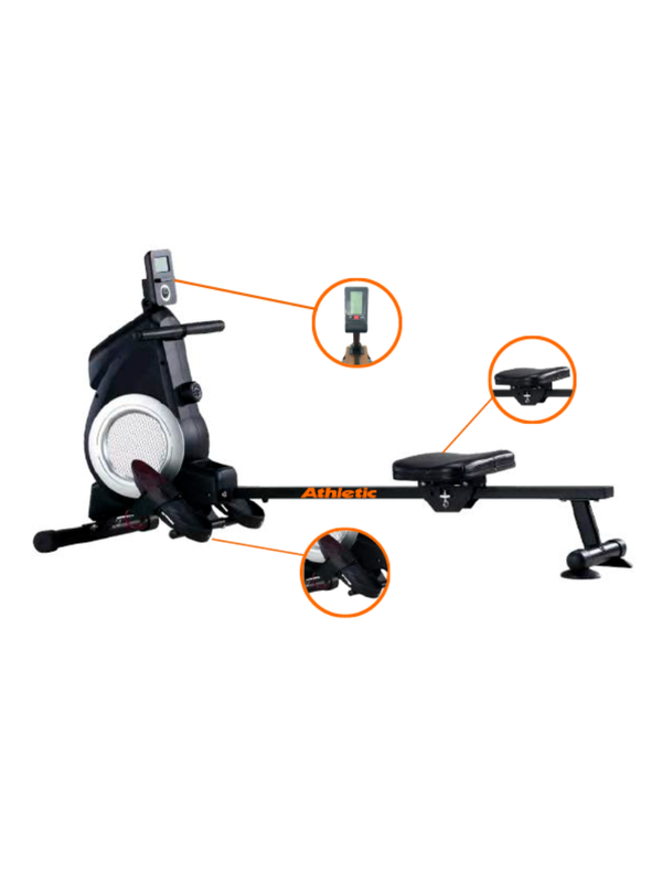 Remo 80RM con Resistencia Magnética 8 Niveles Cap. 110Kg