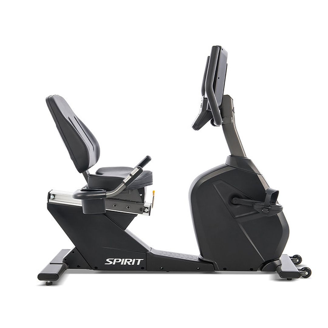 CR800+ BICICLETA RECUMBENT PROFESIONAL SPIRIT COMMERCIAL FITNESS (AUTOGENERADORA)