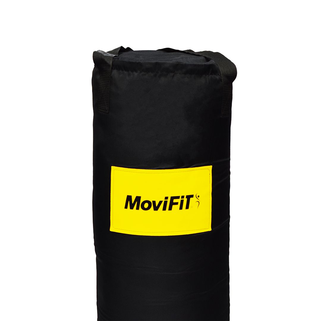 SACO DE BOXEO PROFESIONAL NEGRO DE 1 MT X 30 CM DIÁMETRO