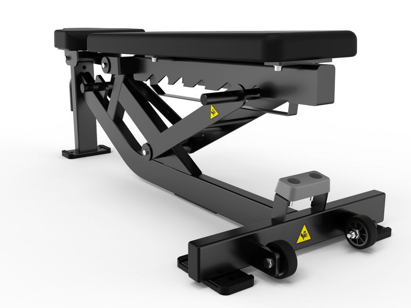 Banco Multiposición para Pesas MOV-3007 (Multi-Adjustable Bench) Hammer Force Pro
