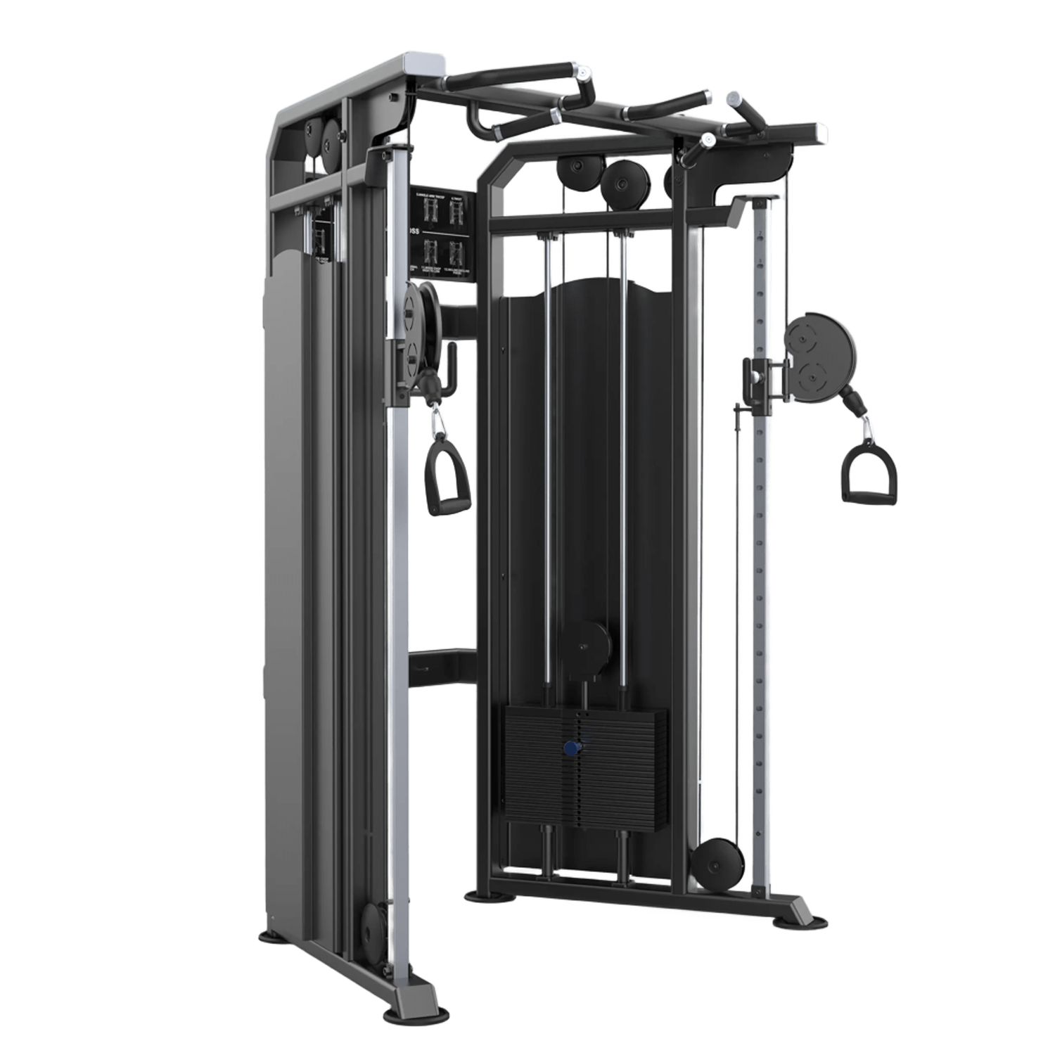 MOV-617C (U1017C) POLEA DUAL / CROSSOVER COMPACTO (FUNCTIONAL TRAINER) MOVIFIT (TORRES DE PESAS 2*95 KG)